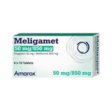 Meligamet 50/850 Mg 60 Tablets