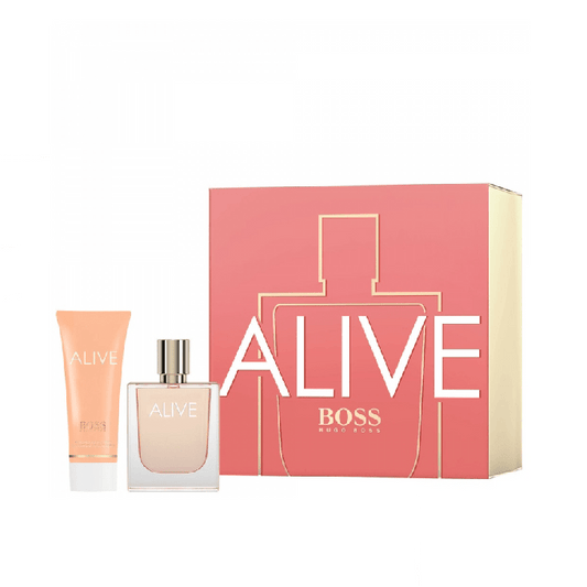 مجموعة عطر الايف من هوجو بوس للنساء - او دي بارفيوم - 2 قطع.