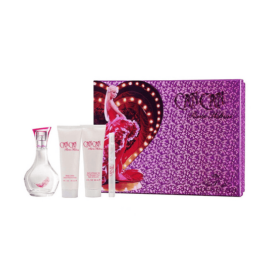 مجموعة عطر كان كان من باريس هيلتون للنساء - او دو برفيوم - 4 قطع.