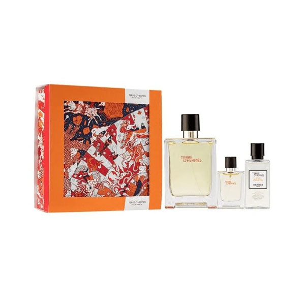 مجموعة عطر تيري دي هيرمس من هيرمس للرجال - او دو تواليت – 3 قطع.