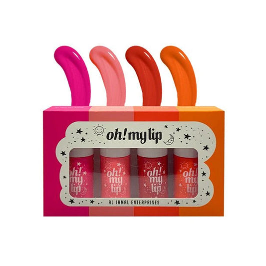 مجموعة تينت الشفاه والخدود من اوه ماي ليب 4 تينت.