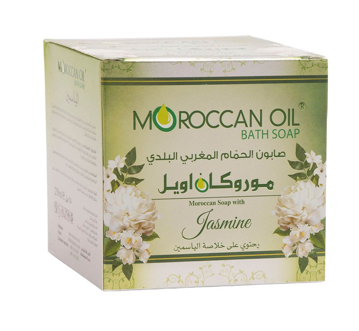 موروكان اويل صابون الحمام المغربي بخلاصة الياسمين - 250 مل - Sidalih.com || صيدلية.كوم