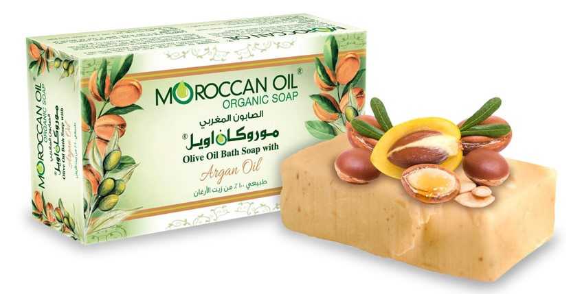 موروكان أويل صابون حمام عضوي 100جم.