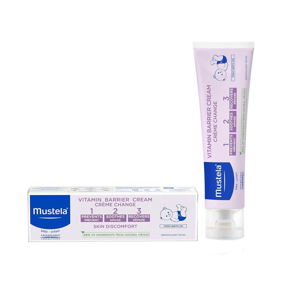 Mustela vitamin protective nappy rash cream 50 ml