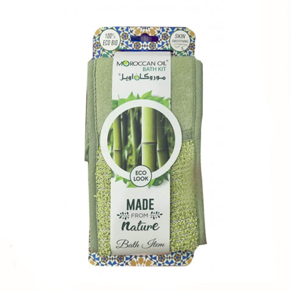 Moroccanoil loofah made of bamboo