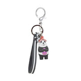 Panda key chain or pendant from The Three Bears - WE BARE BEARS