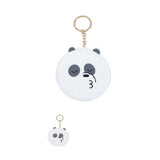 Keychain with a mirror Personalized panda from the three bears - WE BARE BEAR