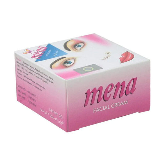 مينا كريم للوجه وردي