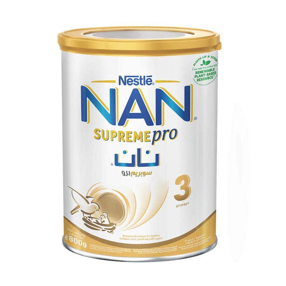 نان اتش ايه حليب أطفال سوبريم (3) 800 جم