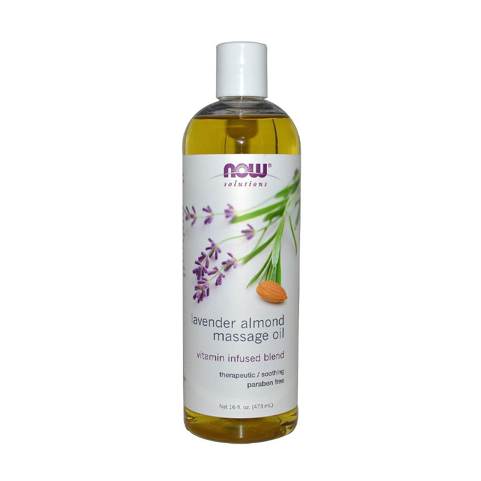 Now Foods Solutions Massage Oil Lavender and Walnut 473 ml