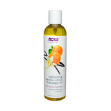 Now Fuzz Massage Oil Citrus Vanilla 8 oz