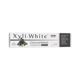 Now Toothpaste Xyli White Gel Charcoal Refresh 181g