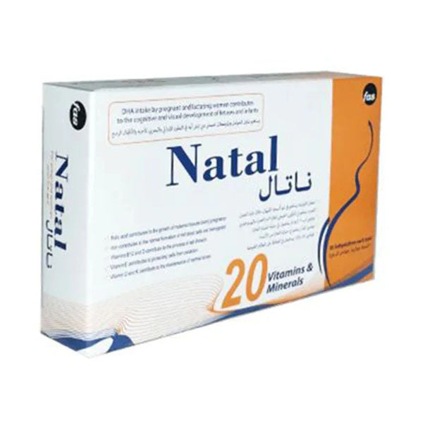 Natal Multivitamin For Pregnancy 30 Capsules natal-multivitamin-for-pregnancy-30-capsules