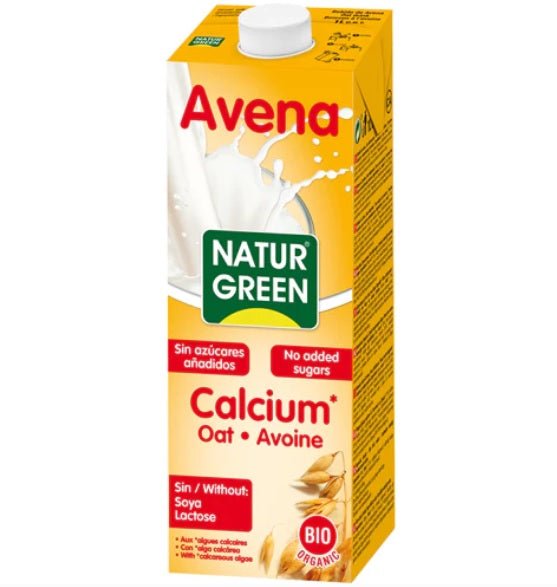 ناتشر جرين حليب الشوفان أجافي بالكالسيوم