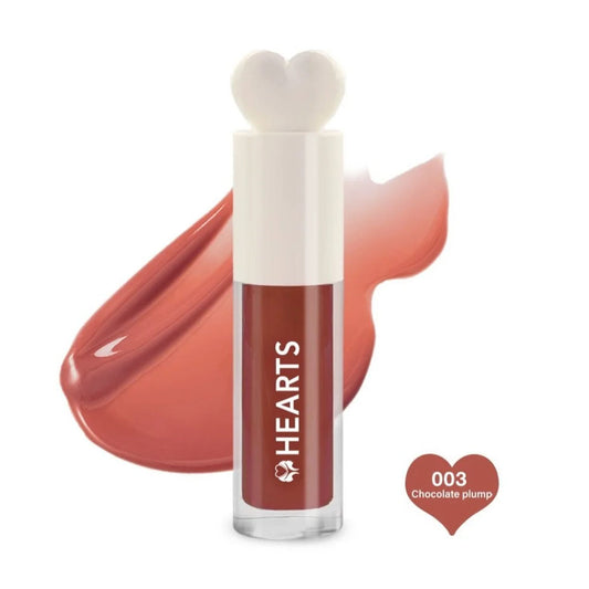 Hearts Lip Gloss Chocolate Plump 003