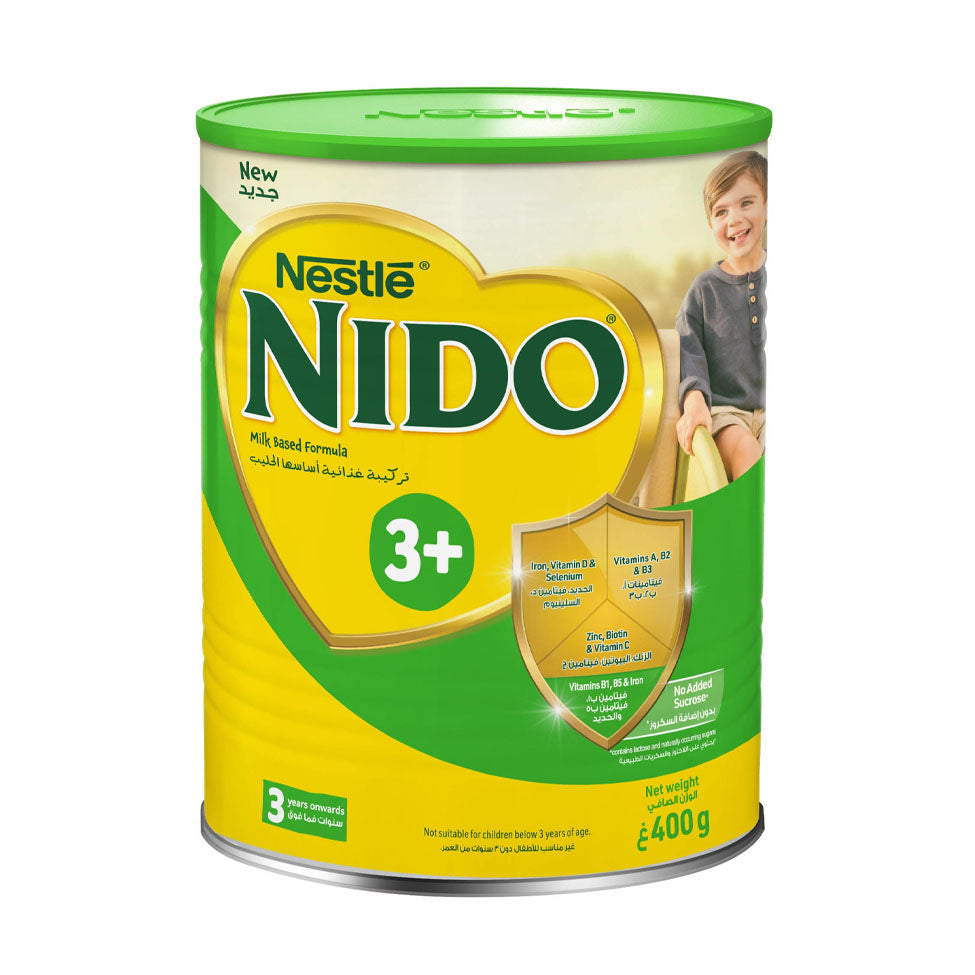عرض نيدو حليب أطفال (3) بلس 3 سنوات فما فوق 400 جم *3 |  صيدلية.كوم.