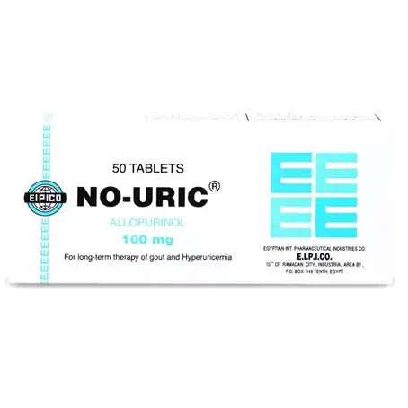 No-Uric 100 mg 50 Tablets