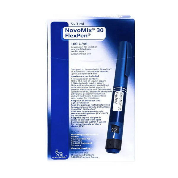 نوفومكس 30 فلكس بن 100 وحدة/مل 5 قلم 3مل.