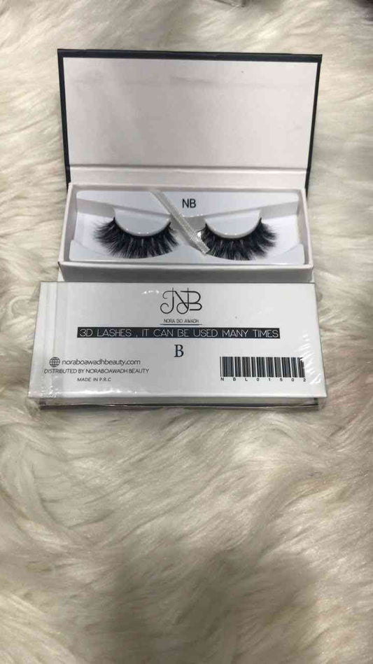 نورا بو عوض رموش 3D B.