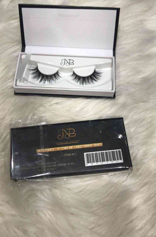 نورا بو عوض رموش 3D Style H.