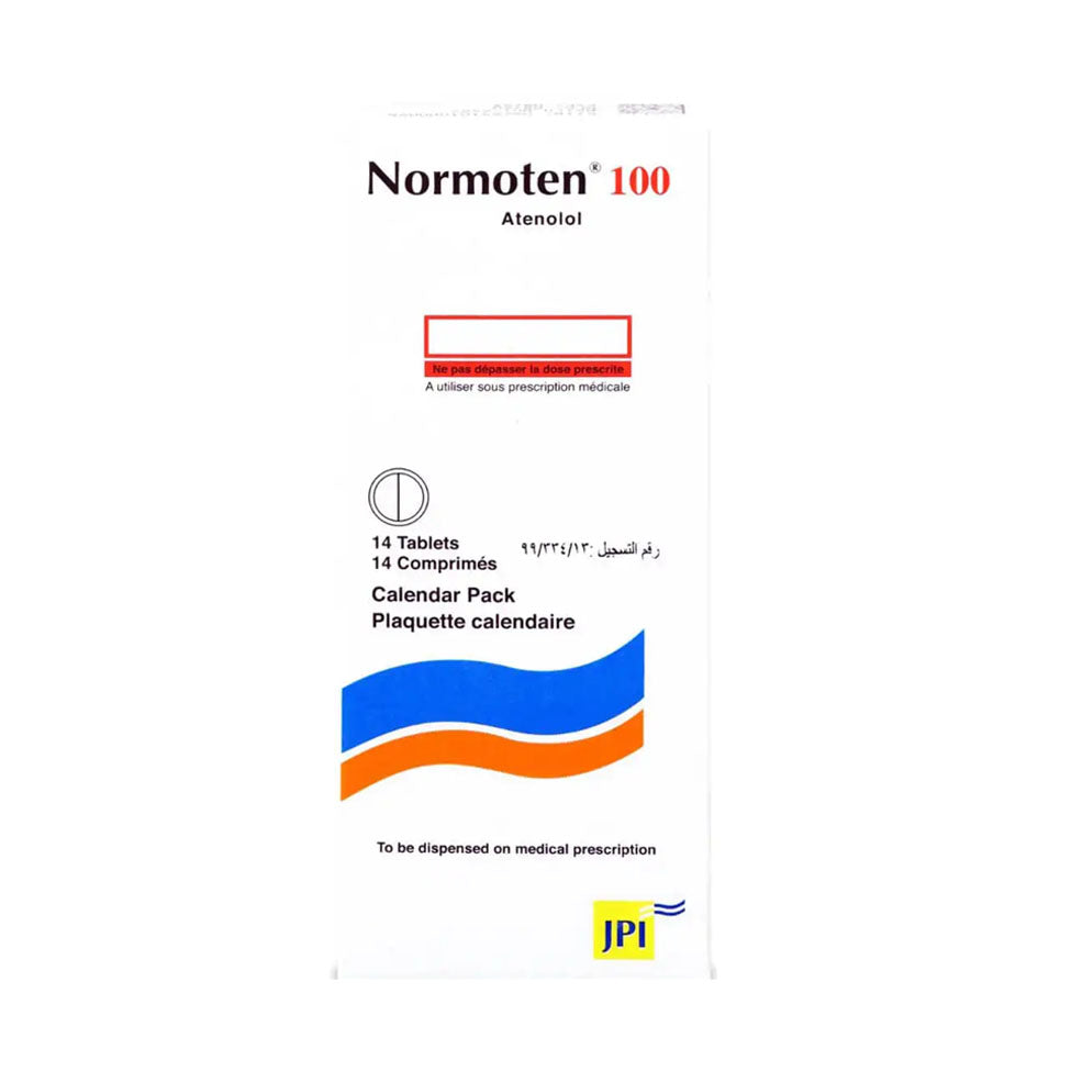 Normoten 100 mg 14 tablets