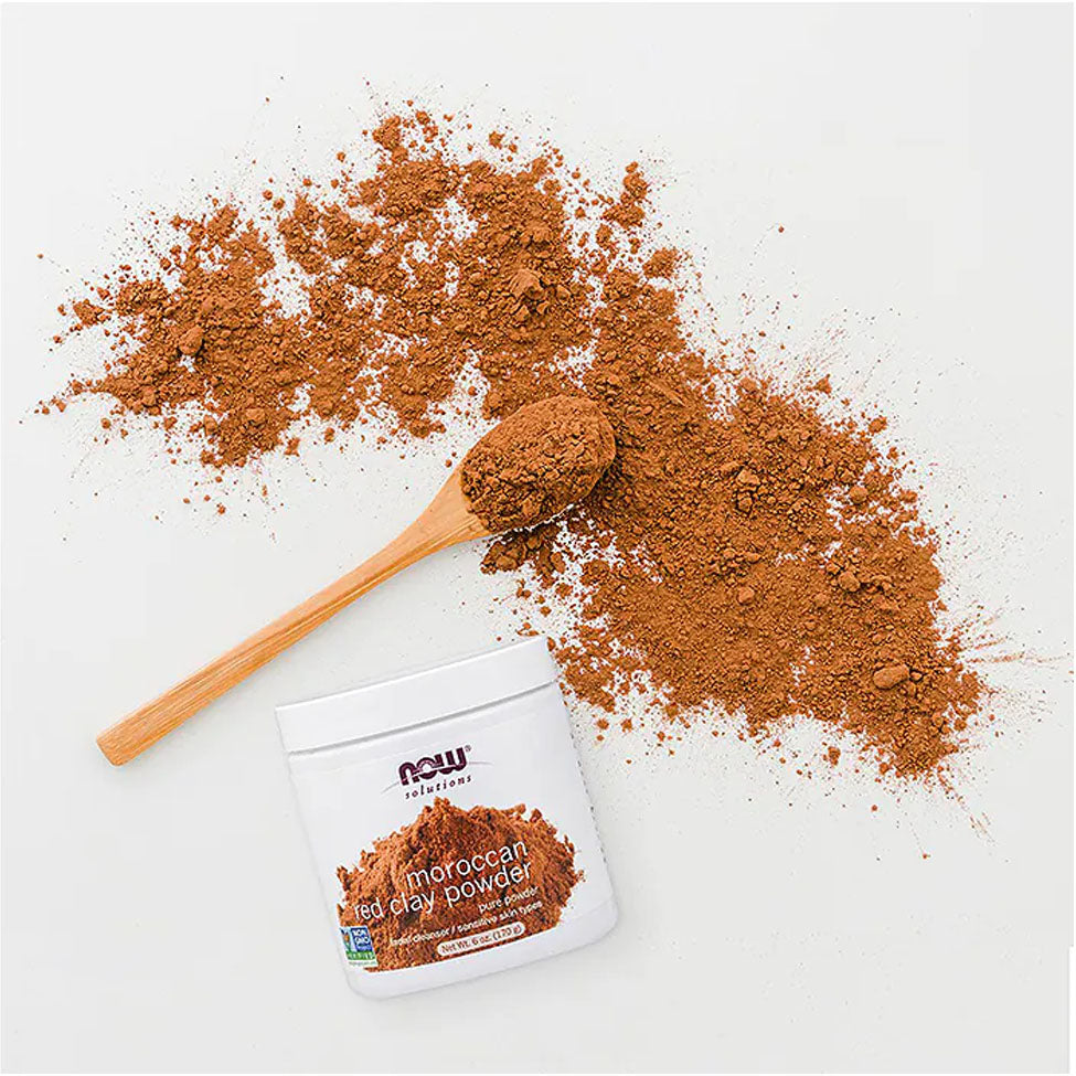 Now Moroccan Red Clay Face Powder 170g