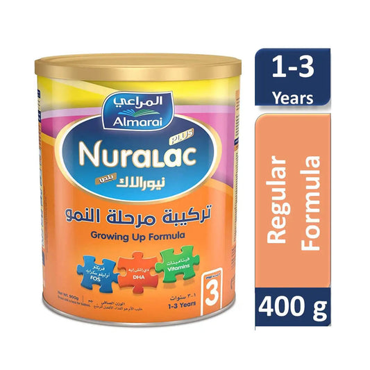 نيورالاك بلص حليب (3) داعم للنمو 400 جم