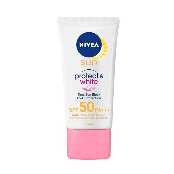 نيفيا كريم الوجة للحماية والتفتيح 50 مل - SPF 50.