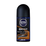 NIVEA, Antiperspirant, Deep Espresso, Black Carbon, Espresso, 48h Protection, 50ml