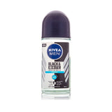 Nivea black and white deodorant roll on for men 50 ml