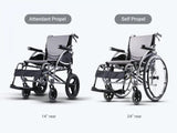 Lightweight wheelchair From Karma S-ERGO 115 