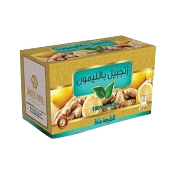 وادي النحل شاي منعش زنجبيل بالليمون