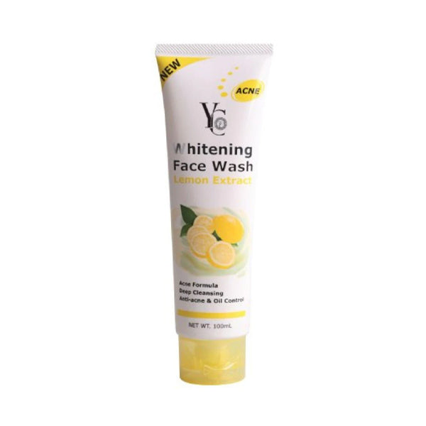 غسول الوجه المبيض بخلاصة الليمون من YC