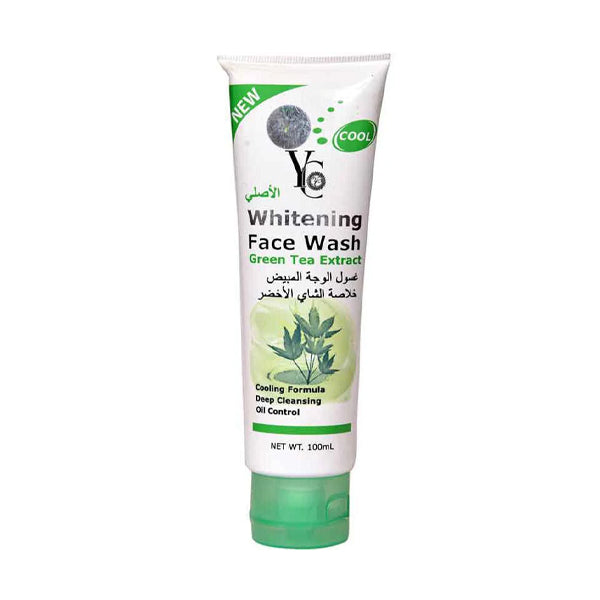 غسول الوجه المبيض بخلاصة الشاي الأخضر من YC