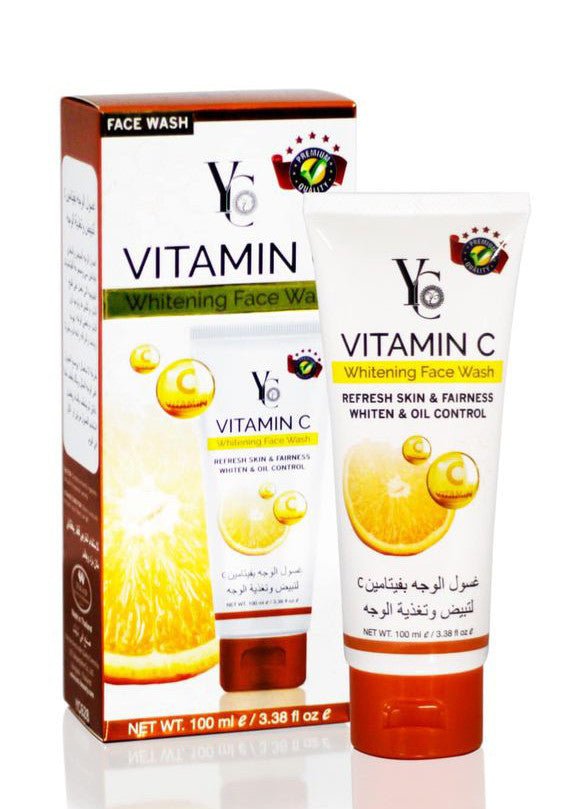 واي سي غسول الوجه بفيتامين سي لتبييض وتغذية الوجه 100 مل - Sidalih.com || صيدلية.كوم
