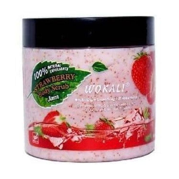 مقشر وكالي للجسم بخلاصة الفراولة