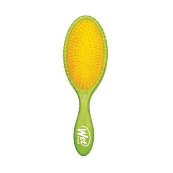 Wet brush bright lemon hair brush