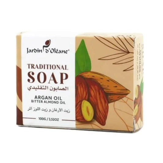 جاردن اوليان الصابون التقليدي زيت الارغان و زيت اللوز