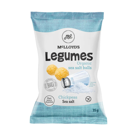McLloyds Chickpea & Sea Salt Flavored Protein Chips Gluten Free 35 g