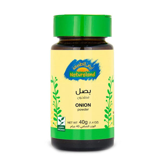 أرض الطبيعة بصل مطحون 