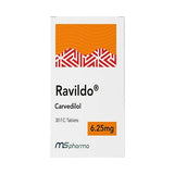 Ravildo 6.25 Mg Tablet 30pcs