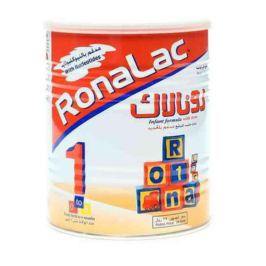 رونالاك حليب أطفال  1 حجم 400 جم.