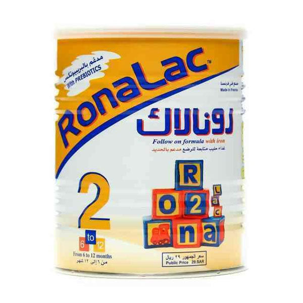 عرض رونالاك حليب أطفال رقم  2 - 400 جم *3.