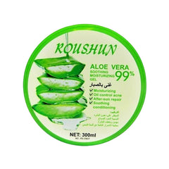 روشن جل الصبار 99٪ مرطب مهدئ 300 مل.