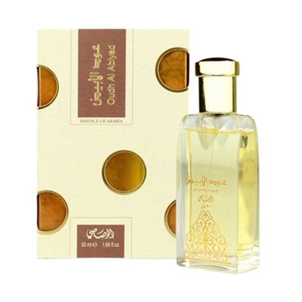 رصاصي ماء عطر عود الأبيض 50مل.