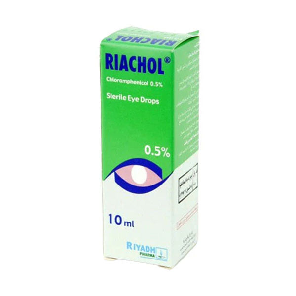 Riachol 5% eye drops 10 ml