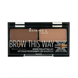 Rimmel This Way Eyebrow Palette - Medium Brown