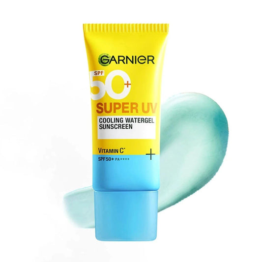 غارنييه جل واقي شمس سكن ايكتيف سوبر يوفي بعامل حماية 50+ مع فيتامين سي 60 مل