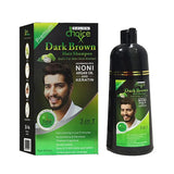 Salon Switch Hair Dye Shampoo Dark Brown - 400 ml