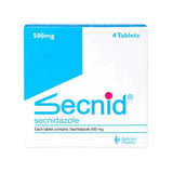 Secnid 500 mg 4 tablets